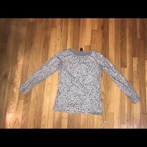 Gray Leopard Print Shirt